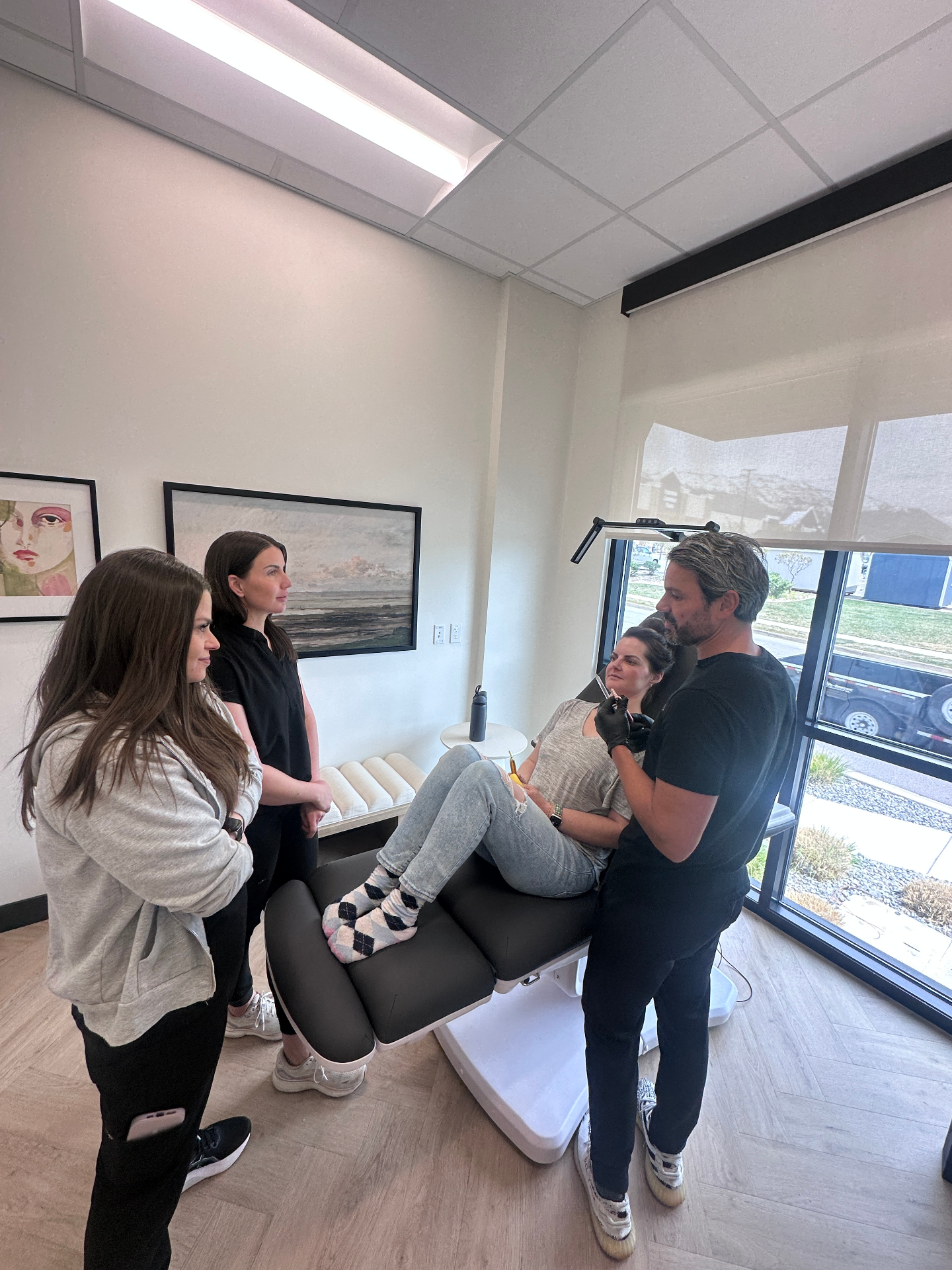 Medical-grade treatment room